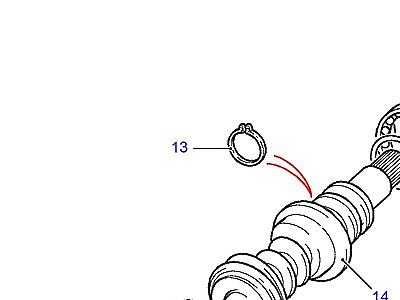 M01065 WORM & VALVE  Range Rover Classic