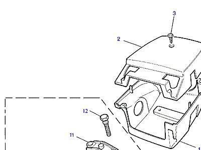 M02010 SHROUD-TO (V) CA274120 (2DR) & CA273922 (4DR)  Range Rover Classic