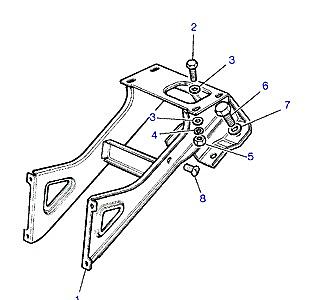 M02015 STEERING COLUMN TOP SUPPORT  Range Rover Classic