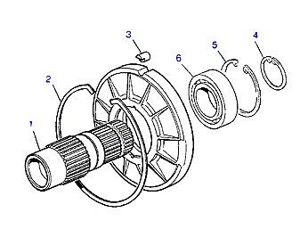 O01025 MAINSHAFT GEAR  Range Rover Classic