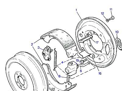 O01055 TRANSMISSION BRAKE  Range Rover Classic