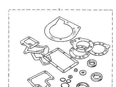 O02030 GASKET KIT  Range Rover Classic