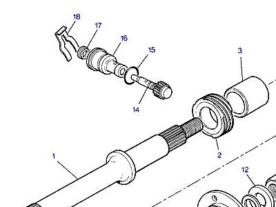 O02065 REAR FLANGE  Range Rover Classic