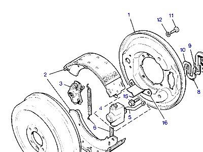 O02080 TRANSMISSION BRAKE  Range Rover Classic