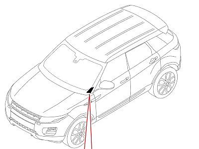 100AAL ЯРЛЫКИ WINDSCREEN  Range Rover Evoque (L538)