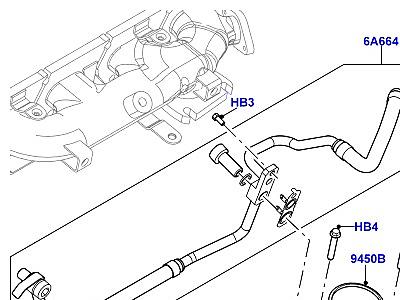 303ADA2 ТУРБОКОМПРЕССОР 2.2 SINGLE TURBO ДИЗЕЛЬ  Range Rover Evoque (L538)