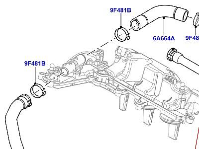 307ADZ2 СИСТЕМА ПОНИЖЕНИЯ ТОКСИЧНОСТИ ВЫХЛОПА 2.2 SINGLE TURBO ДИЗЕЛЬ  Range Rover Evoque (L538)