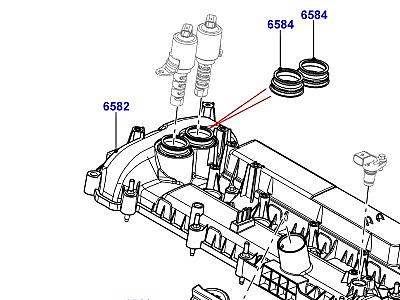 309AEY1 КРЫШКА ГОЛОВКИ ЦИЛИНДРОВ 2.0 16 КЛАП., ТУРБОНАДДУВ, БЕНЗИН  Range Rover Evoque (L538)