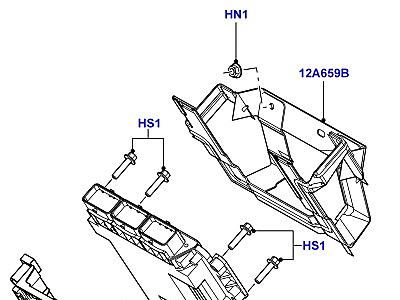 312AFS2 МОДУЛИ И ДАТЧИКИ ДВИГАТЕЛЯ 2.2 SINGLE TURBO ДИЗЕЛЬ  Range Rover Evoque (L538)