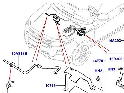 406ACQ АККУМУЛЯТОР И ОПОРЫ  Range Rover Evoque (L538)
