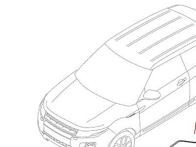 415AEM АВТОМ.СИСТ.КОРР.НАКЛ.СВЕТА ФАР  Range Rover Evoque (L538)