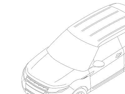 415AEO ПЕРЕДНИЕ ПРОТИВОТУМАННЫЕ ФАРЫ  Range Rover Evoque (L538)