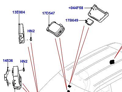 420AHJ МОДУЛИ И ДАТЧИКИ АВТОМОБИЛЯ  Range Rover Evoque (L538)