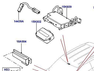420AHY СИСТЕМЫ ПРОТИВОУГОННОЙ СИГНАЛИЗАЦИИ  Range Rover Evoque (L538)