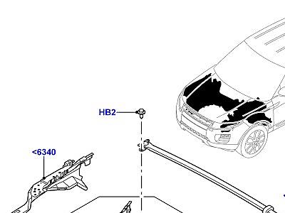 501AAV ПЕРЕДНBT ПАНЕЛИ, ФАРТУКИ И ЛОНЖЕРОНЫ ФАРТУКИ И ЛОНЖЕРОНЫ  Range Rover Evoque (L538)
