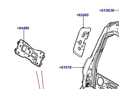 507AFX СПИНКА ПЕРЕДНЕГО СИДЕНЬЯ  Range Rover Evoque (L538)