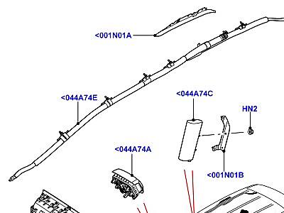 515ALF СИСТЕМА ПОДУШЕК БЕЗОПАСНОСТИ  Range Rover Evoque (L538)