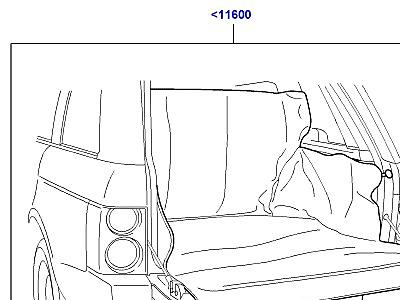 102ACC ОТДЕЛКА САЛОНА ОБЛИЦОВКА БАГАЖНОГО ОТДЕЛЕНИЯ АКСЕССУАРЫ  Range Rover (L322)