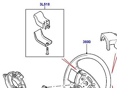220AGF РУЛЕВОЕ КОЛЕСО  Range Rover (L322)