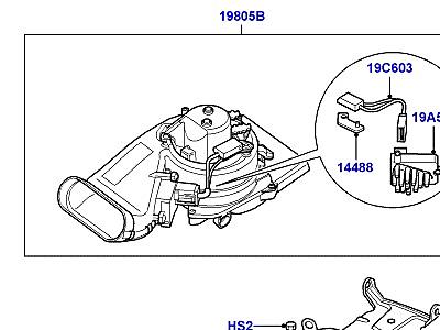 400AAM ОТОПИТ./ВЕНТИЛЯТОР КОНДИЦ.И ЭЛЕМЕНТЫ  Range Rover (L322)
