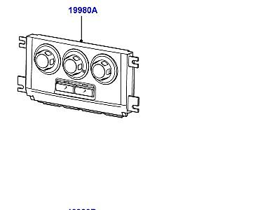 403ACD ОРГАНЫ УПРАВЛЕНИЯ ОТОПИТЕЛЕМ И КОНДИЦИОНЕРОМ  Range Rover (L322)