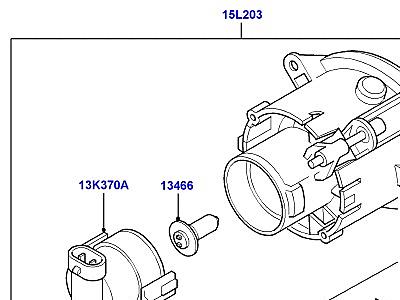 415AEN ПЕРЕДНИЕ ПРОТИВОТУМАННЫЕ ФАРЫ  Range Rover (L322)