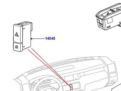 417AFC ПАНЕЛЬ ПРИБ.И СОПУТСТВ.ЭЛЕМ.  Range Rover (L322)