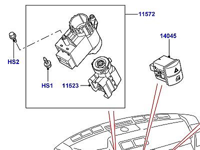 417AFD ПАНЕЛЬ ПРИБ.И СОПУТСТВ.ЭЛЕМ.  Range Rover (L322)