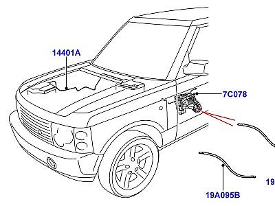 418AFF ЭЛЕКТРОПР.НА ДВИГАТ.И ПЕРЕГОРОДКЕ ЖГУТ ЭЛЕКТРОПРОВОДКИ  Range Rover (L322)