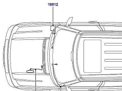 418AFG ЭЛЕКТРОПР.НА ДВИГАТ.И ПЕРЕГОРОДКЕ ТЯГА  Range Rover (L322)