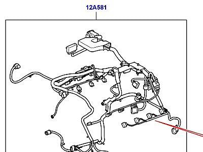 418AFK ЭЛЕКТРОПР.НА ДВИГАТ.И ПЕРЕГОРОДКЕ  Range Rover (L322)