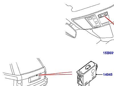 420AHO ПЕРЕКЛЮЧАТЕЛИ ВСПОМОГАТЕЛЬНЫЙ БЛОК  Range Rover (L322)
