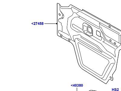 503ACR УСТАНОВКА ОТДЕЛКИ ПЕРЕДНЕЙ ДВЕРИ  Range Rover (L322)