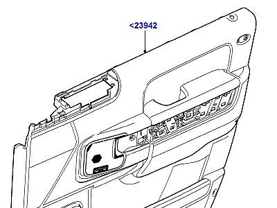 503ADX ПАНЕЛИ ОТДЕЛКИ ПЕРЕДНИХ ДВЕРЕЙ  Range Rover (L322)