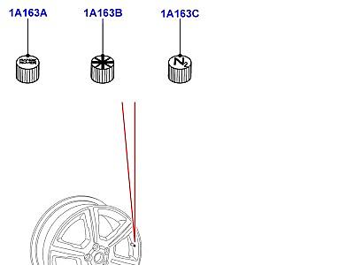 104ACX ОТДЕЛКА КОЛЕСА АКСЕССУАРЫ  Range Rover (L405)