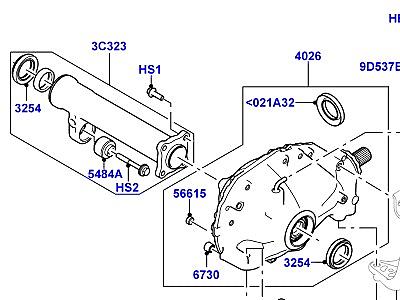208ADO КАРТЕР ПЕРЕДНЕГО МОСТА  Range Rover (L405)