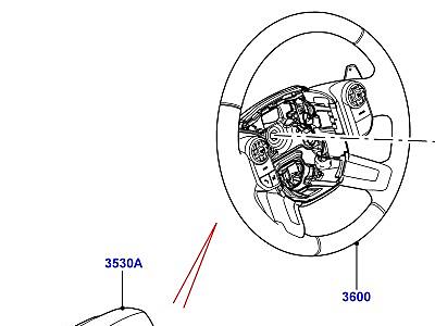 220AGF РУЛЕВОЕ КОЛЕСО  Range Rover (L405)