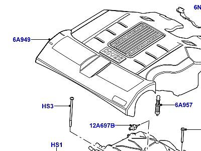 300AAM7 ВПУСКНОЙ КОЛЛЕКТОР 3.0L DOHC GDI SC V6 БЕНЗИН, КОЛЛЕКТОРЫ, ПРОМЕЖУТОЧНЫЙ ОХЛАДИТЕЛЬ И КРЫШКА  Range Rover (L405)