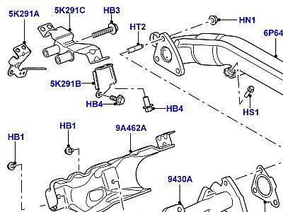 300AAT6 ВЫПУСКНОЙ КОЛЛЕКТОР 3.0 ДИЗЕЛЬ 24V DOHC TC  Range Rover (L405)