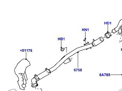 307ADZE СИСТЕМА ПОНИЖЕНИЯ ТОКСИЧНОСТИ ВЫХЛОПА 4.4L DOHC ДИЗЕЛЬ V8 DITC  Range Rover (L405)