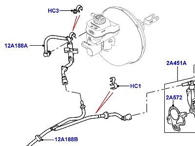 307AEJ6 ВАКУУМНОЕ УПРАВЛ. И ВПУСК ВОЗДУХА 3.0 ДИЗЕЛЬ 24V DOHC TC ВАКУУМНЫЙ НАСОС И ШЛАНГИ  Range Rover (L405)