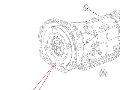 313AGUO ГИБРИДНЫЕ ПРИВОДНЫЕ МОДУЛИ 8 SPEED AUTO TRANSMISSION УПЛОТНИТЕЛЬНЫЕ ЭЛЕМЕНТЫ  Range Rover (L405)