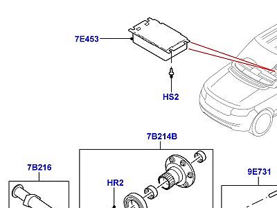 318AIDS ВПУСКНЫЕ ЭЛЕМЕНТЫ РАЗДАТОЧНОЙ КОРОБКИ TRANSMISSION CASE  Range Rover (L405)