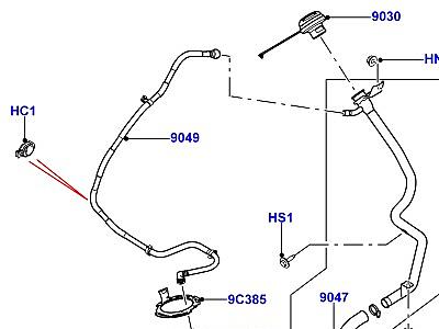 323AJLI ТОПЛИВНЫЙ БАК И СОПУТСТВУЮЩИЕ ЭЛЕМЕНТЫ 5.0L OHC SGDI SC V8 БЕНЗИН  Range Rover (L405)