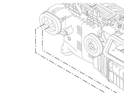 401AAW ШЛАНГИ ОТОПИТЕЛЯ ПЕРЕДНИЙ  Range Rover (L405)