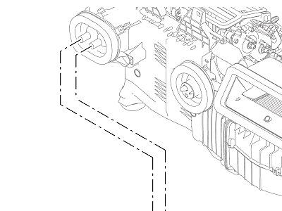 401ABG ШЛАНГИ ОТОПИТЕЛЯ  Range Rover (L405)