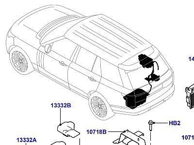 406ACO АККУМУЛЯТОР И ОПОРЫ  Range Rover (L405)