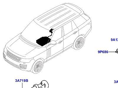 408ADF ГИБРИДНЫЕ ЭЛЕКТРИЧЕСКИЕ МОДУЛИ АККУМУЛЯТОР И ОХЛАЖДЕНИЕ  Range Rover (L405)