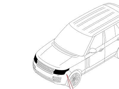 415AEI ФАРЫ И ПЕРЕДН.УКАЗ.ПОВОРОТА  Range Rover (L405)