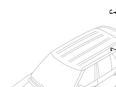 418AGJ ЭЛЕКТРОПРОВОДКА КУЗОВА И ЗАДКА ДЕМПФЕР  Range Rover (L405)